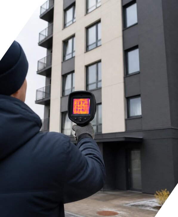 Тепловизионное обследование зданий в Лянторе от 5119 р. | ЭкспертизаРоссия
