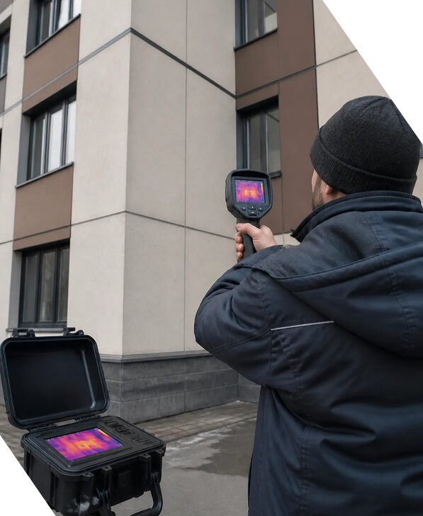 Тепловизионное обследование зданий и сооружений в Лянторе